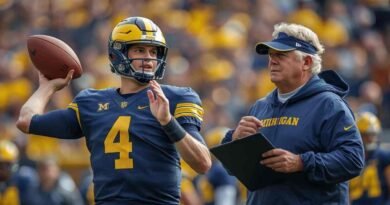 Jon Gruden Saw Michigan Football Practice Bryce Underwood