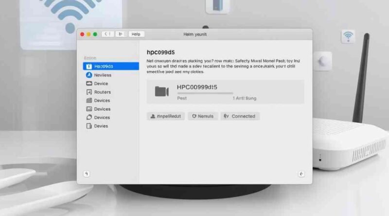 hpc0f9d5 Showing on Mac Network