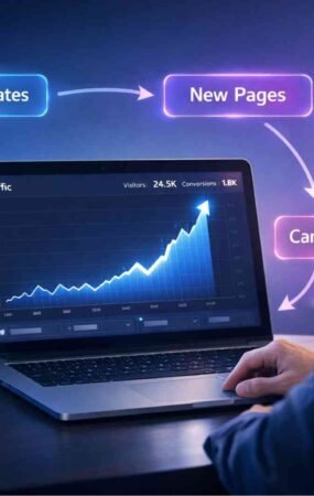 eose website updates new pages ctas campaigns traffic spike