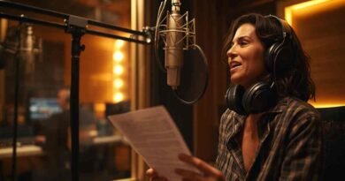 miriam ficher voice actress used the accent ginger julia sawalha
